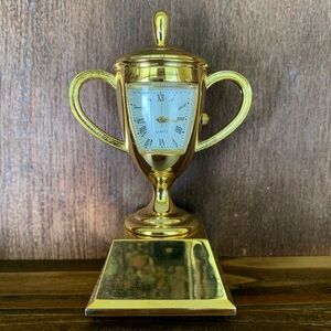 NEW Trophy Clock Miniature